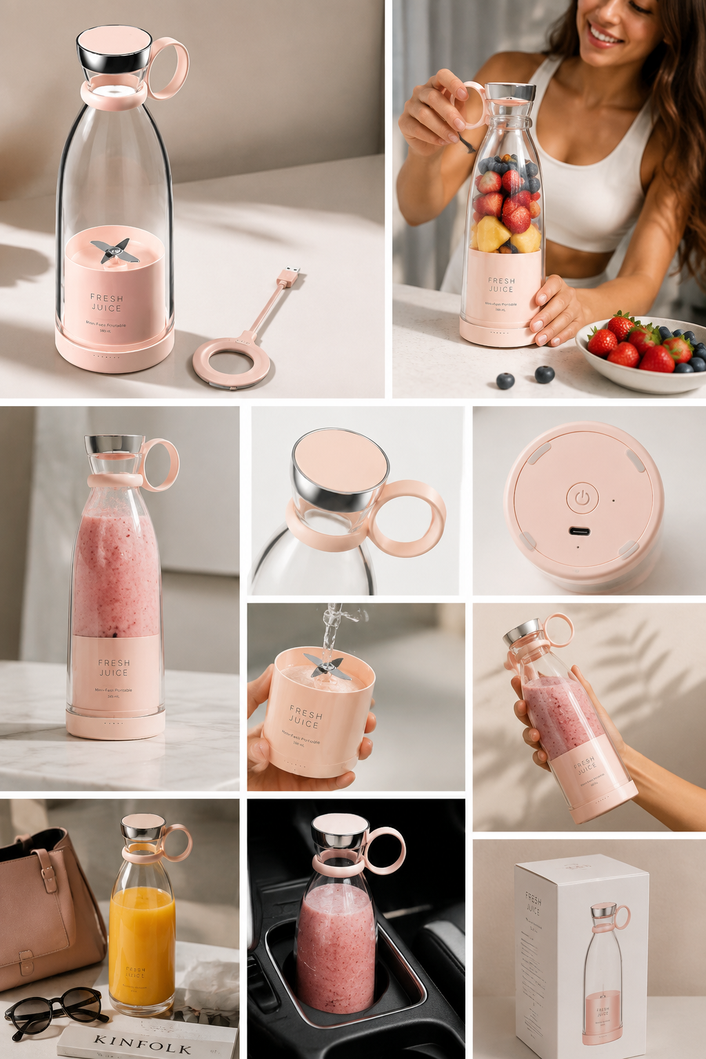 Nature Press Portable Blender
